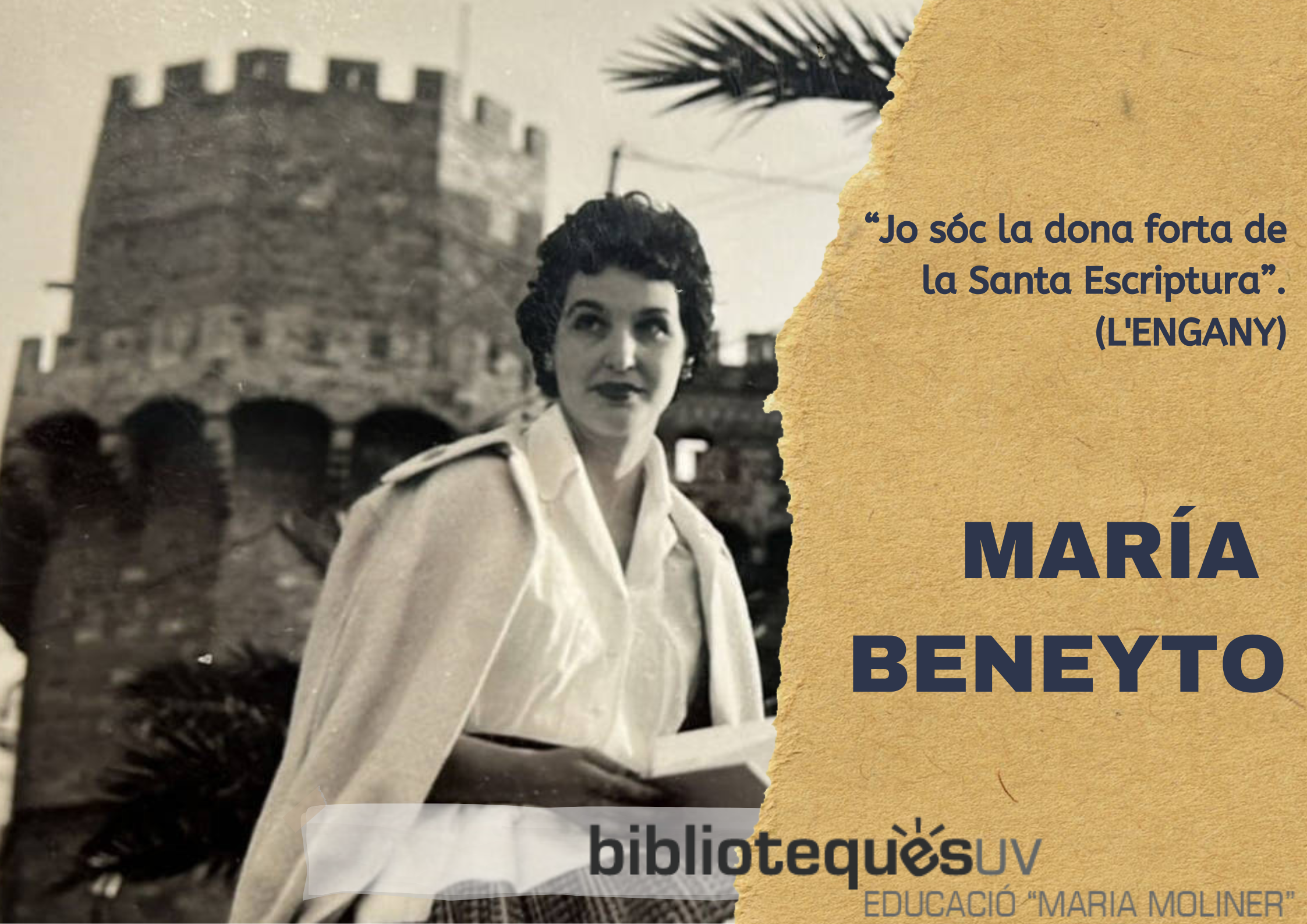 Cartel María Beneyto